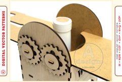 Wine Box v21 - laser cutting file - Glowforge ready SVG Product Image 4