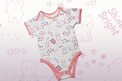 Seamless Pattern of sleeping bears Product Image 4