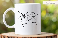 Hand Drawn Maple Leaf SVG Product Image 4