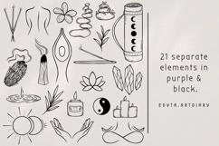 Yoga line art bundle EPS|PNG|SVG|JPG| wellness designs Product Image 4