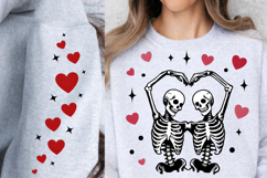 Valentines Day Skeleton PNG, Funny Valentine Day PNG, love Product Image 1
