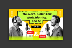 Yellow Green Podcast YouTube Thumbnail Product Image 4