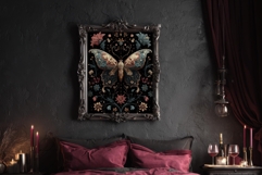 Boho Butterfly Wall Art Botanical Poster Product Image 2