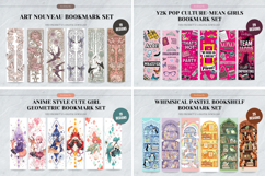 32 Bookmark Bundle Package,Kawaii Elegant &amp; Bright Designs Product Image 4