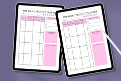 Daily Project Planner Printable | Task Breakdown &amp; Project Product Image 4