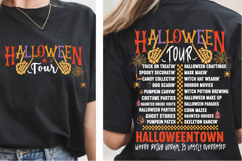 Halloween Tour PNG Design, Halloween SVG, Pumpkin PNG Product Image 1