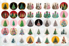 Mega Christmas Round Ornaments Bundle, Christmas Gift Tags Product Image 4