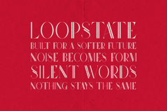 Future Flow Two Lines Serif Font Product Image 4