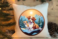 3D Christmas Dog Ornament, 3D Christmas Dog Ornaments Product Image 4