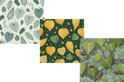 Heart of the Forest Autumn Seamless Pattern, Digital Paper Product Image 4