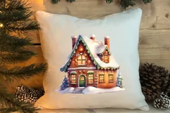 Hand Drawn Cozy Christmas Clipart, Christmas PNG Product Image 4