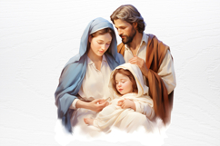 Christmas Nativity Sets Clipart PNG Product Image 4