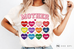 Mother Qualities Heart PNG, Mother Qualities Heart PNG Desig Product Image 4