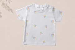 Little Patchwork Squares Pattern Product Image 4