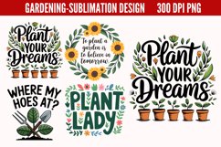Gardening Sublimation PNG Product Image 1