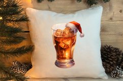 Christmas Wine Cup Sublimation Clipart Product Image 4