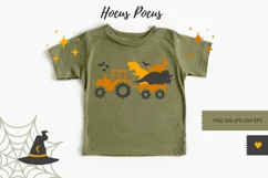 Halloween Dinosaur SVG - Monster Truck SVG, Hocus Pocus SVG Product Image 4