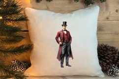 Vintage Christmas Magic Clipart, Christmas Clipart Product Image 4