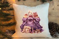 Holiday Shopping Clipart Sublimation, Christmas Shopping PNG Product Image 4