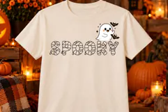 Mummy Wrap Font - Halloween Decorative Font Product Image 4