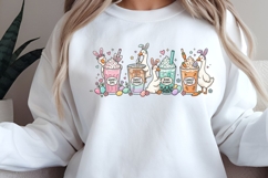 Easter Goose Drinks PNG - Spring Coffee Lover Sublimation Product Image 2
