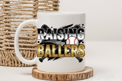 Raising Ballers PNG, Sports Mom Sublimation Product Image 3