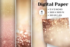 gold glitter Background Wallpaper Sparkles Digital Paper_52 Product Image 1