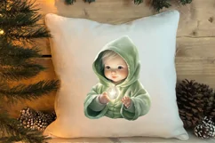 Festive Christmas Sewing Clipart , Christmas PNG Product Image 4