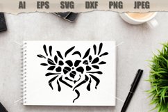 Stencils Flowers SVG Product Image 4