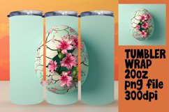 Egg-cellent Easter Tumblers: 3D Flowers Product Image 1