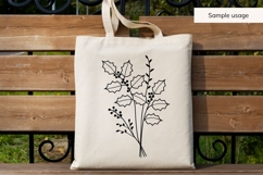 December Birth Flower Bouquet SVG - Holly Product Image 4