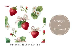 Watercolor Raspberry Tumbler, Berries Tumbler Sublimation Product Image 4