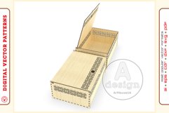 Box Organizer v23 - laser cut file - Glowforge ready SVG Product Image 4