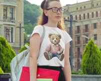 Book Nerd Teddy Bear PNG, Retro Bookish Trendy Book Lover Product Image 4