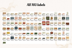 Christmas Labels Printable Set 103 Product Image 4