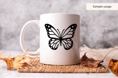 Butterfly SVG Bundle | Hand Drawn PNG DXF Cut Files Set Product Image 4