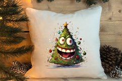 Funny Christmas Tree Sublimation Clipart, Christmas PNG Product Image 4
