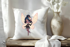 Cute flower fairies, elves Sublimation Product Image 4