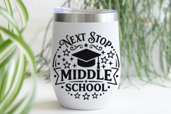 Next Stop Middle Grade Svg, Middle School Svg, Graduate Svg. Product Image 5