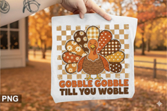 Gobble Gobble Till You Sublimation - Halloween PNG Design Product Image 3
