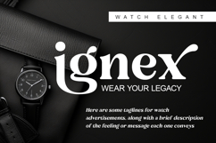 Seravim - Modern Bold Serif Font Product Image 4