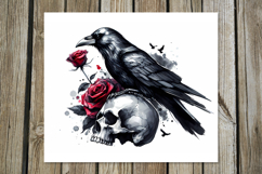 Gothic Skulls | 4 Halloween Skinny tumbler designs PL Product Image 4