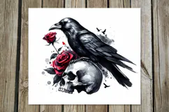 Gothic Skulls | 4 Halloween Skinny tumbler designs PL Product Image 4