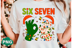 6 7 67 Meme Christmas Xmas PNG Product Image 1