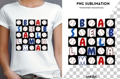 Baseball png design for T-shirts Product Image 4