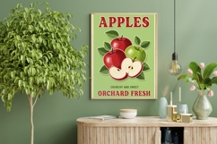 Vintage Fruits Poster Wall Art Product Image 4
