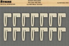 Glowforge Pins Bundle - honeycomb pins - crumb tray pin 748 Product Image 2