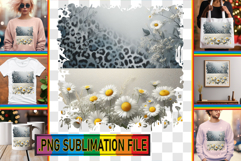 Elegant TSHIRT Gift Magic PNG, Leopard Prints Product Image 1