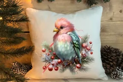 Christmas Birds Clipart , Christmas Birds Clipart Product Image 4