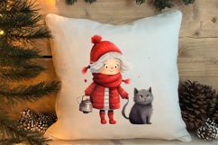 Christmas Hand Drawn Style Clipart, Christmas Clipart Product Image 4